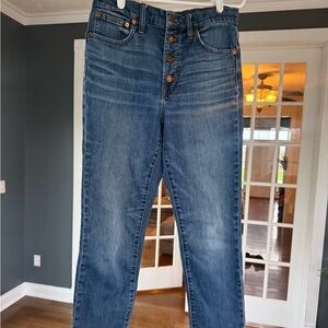 Madewell Perfect Vintage crop jean size 27